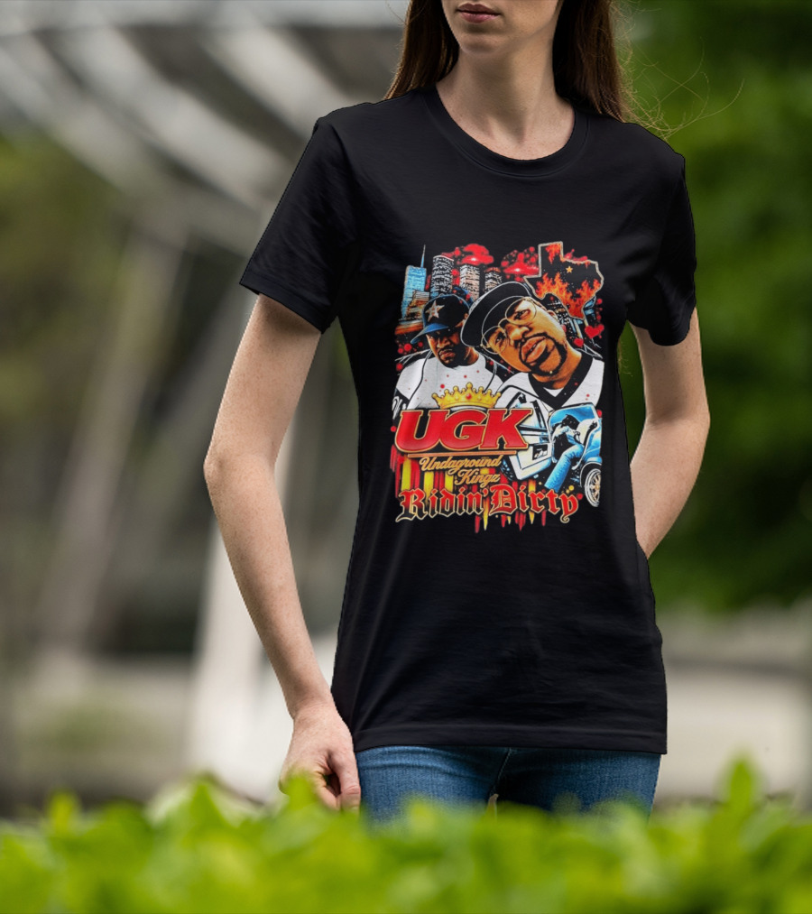 UGK Underground Kingz Ridin' Dirty Texas Rap Legends T-Shirt