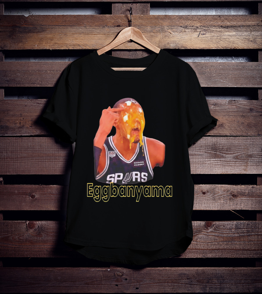 Eggbanyama Spurs Basketball Chaos Closet T-Shirt