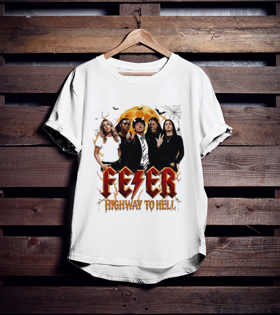 Indiana Fever Highway To Hell Halloween Fever T-Shirt