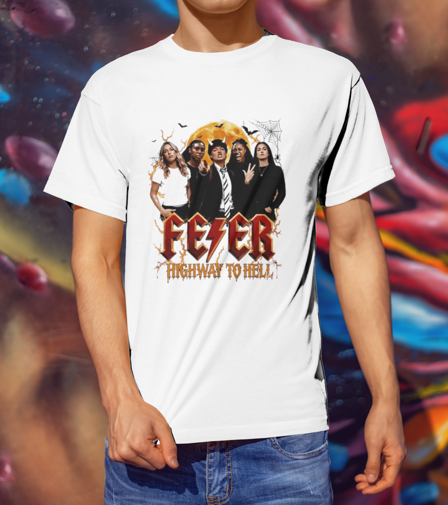 Indiana Fever Highway To Hell Halloween Fever T-Shirt