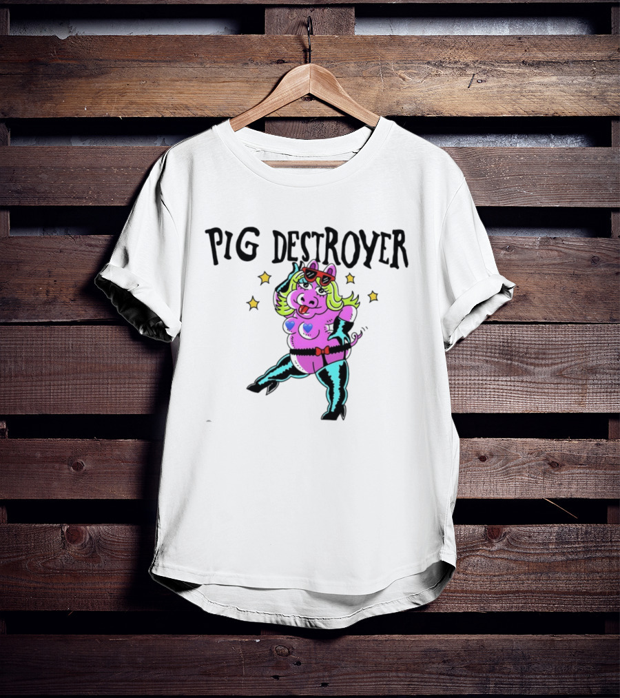 Pig Destroyer Miss Piggy Grindcore Metal Fashionable T-Shirt