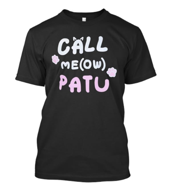 CALL ME(OW) PATU Cat Paw Prints T-Shirt