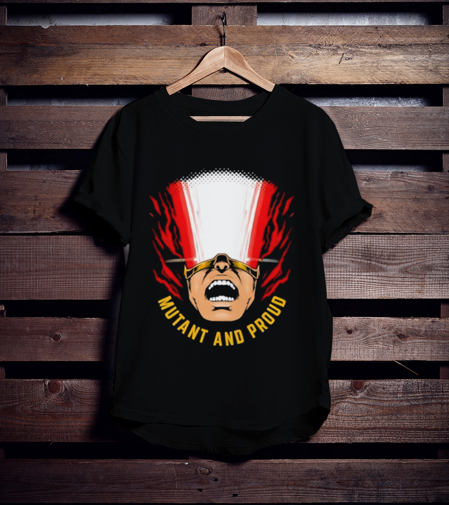 Cyclops Mutant And Proud X Men Marvel Eyebeams T-Shirt