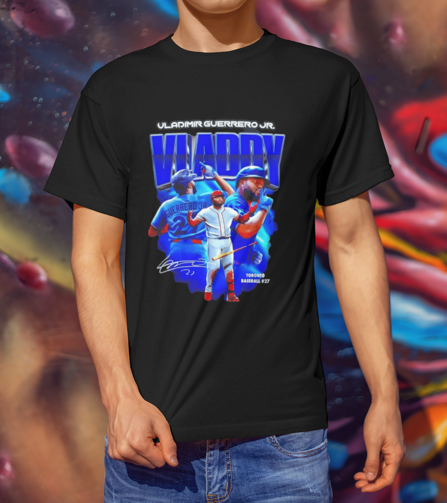 Vladimir Guerrero Jr. Vladdy Toronto Baseball 2026 MLB T-Shirt