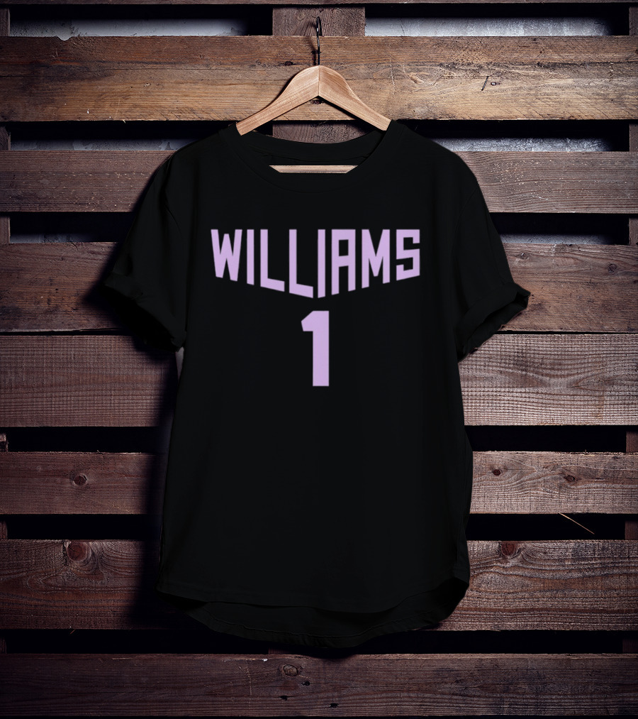 Gabby Williams 1 WNBA Golden State Valkyries Basketball 2026 T-Shirt