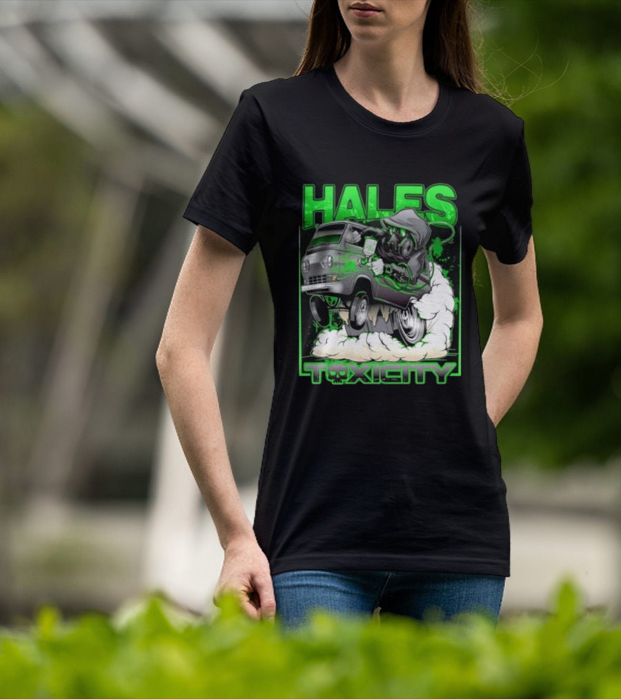 Hales Toxicity Gas Mask Graffiti Van Street T-Shirt