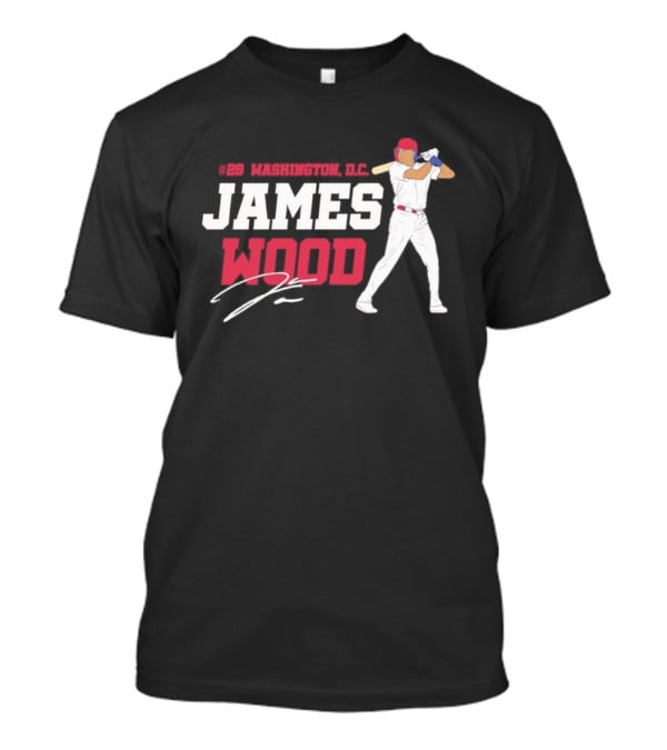 James Wood Washington D.C. Nationals MLB 2026 T-Shirt