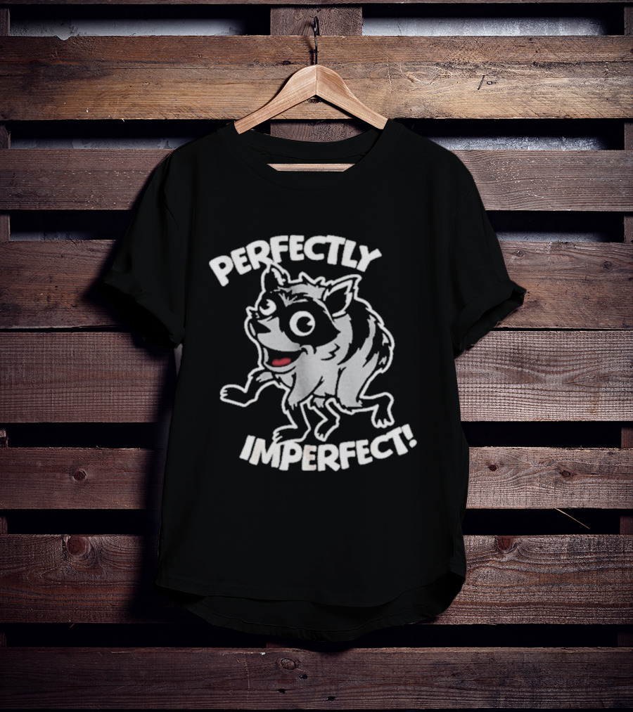 Jimothy Perfectly Imperfect Cartoon Character Fun T-Shirt