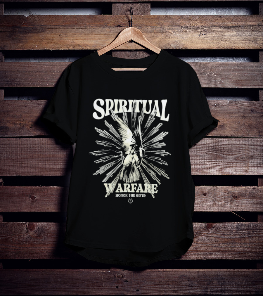 Spiritual Warfare Angelic Burst Honor The T-Shirt