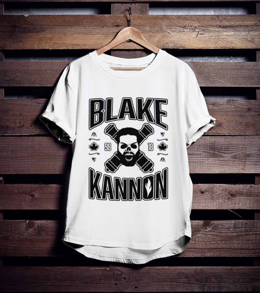 Blake Kannon 98 18 Skull Cannons Wrestling T-Shirt