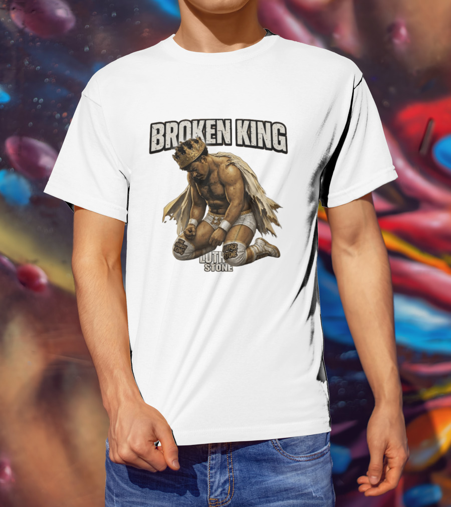 Broken King Luther Stone Wrestling Champion T-Shirt
