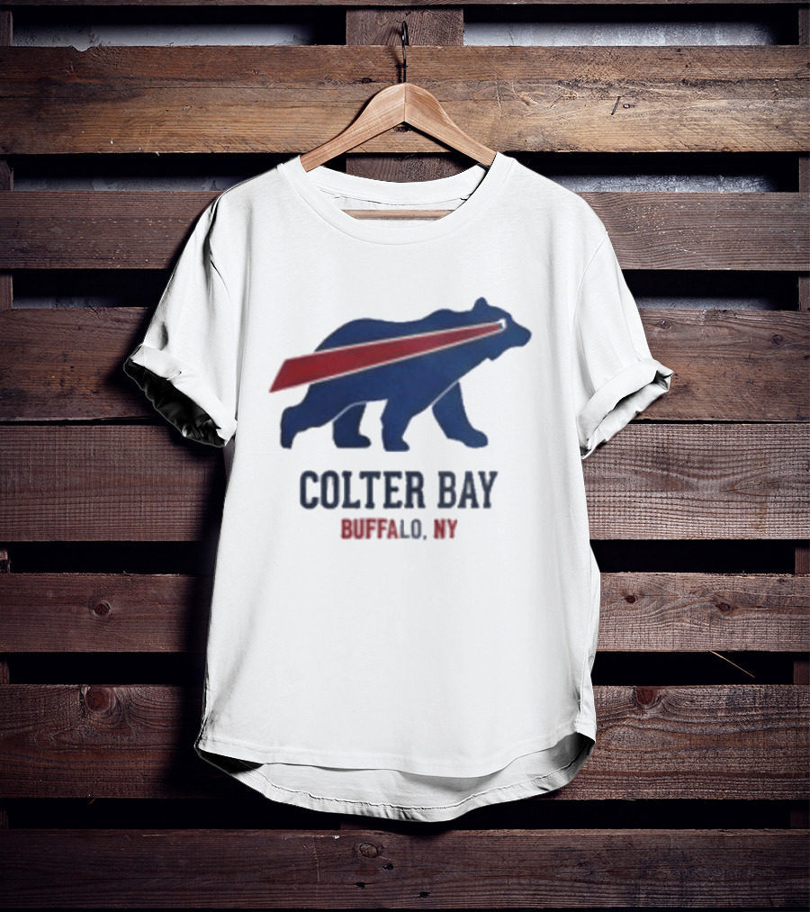 Buffalo Bills Colter Bay NY Beers Make Me Wanna Shout T-Shirt