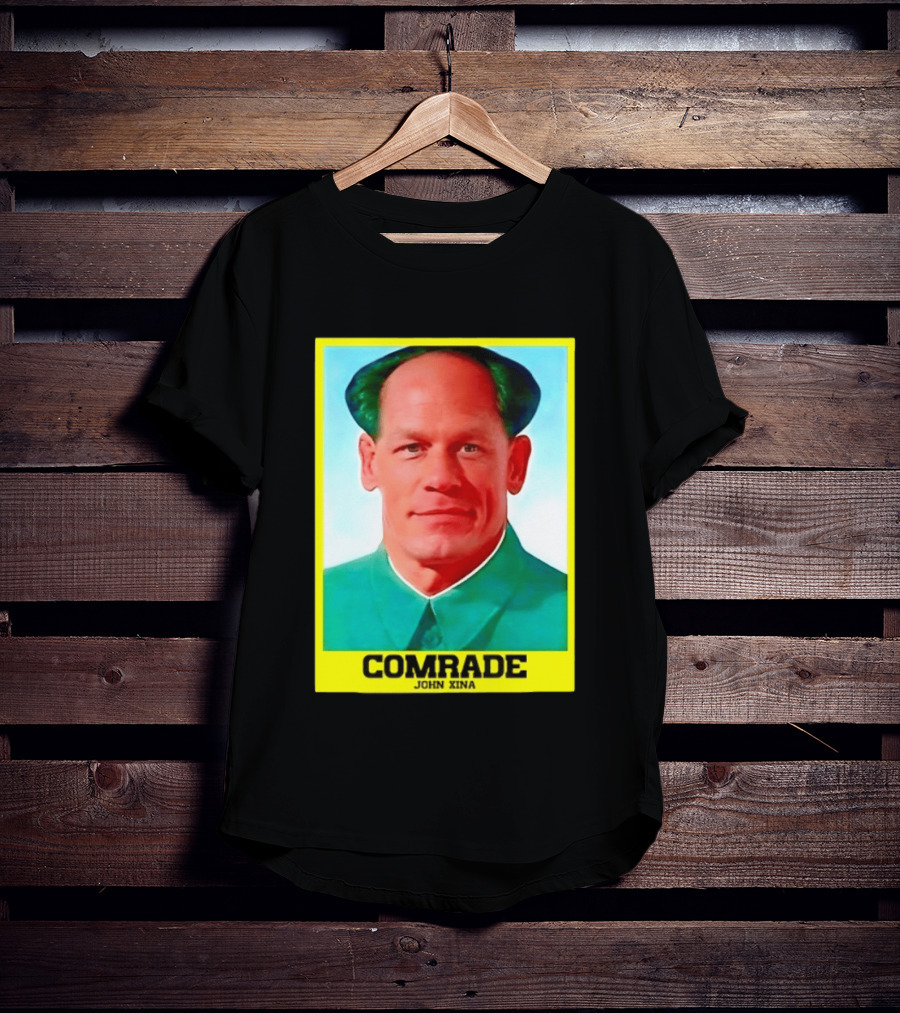 Comrade John Xina Meme Mao Zedong Parody Image T-Shirt