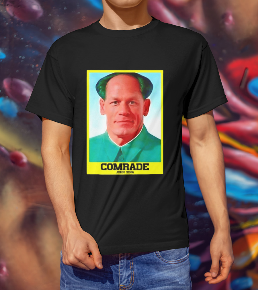 Comrade John Xina Meme Mao Zedong Parody Image T-Shirt