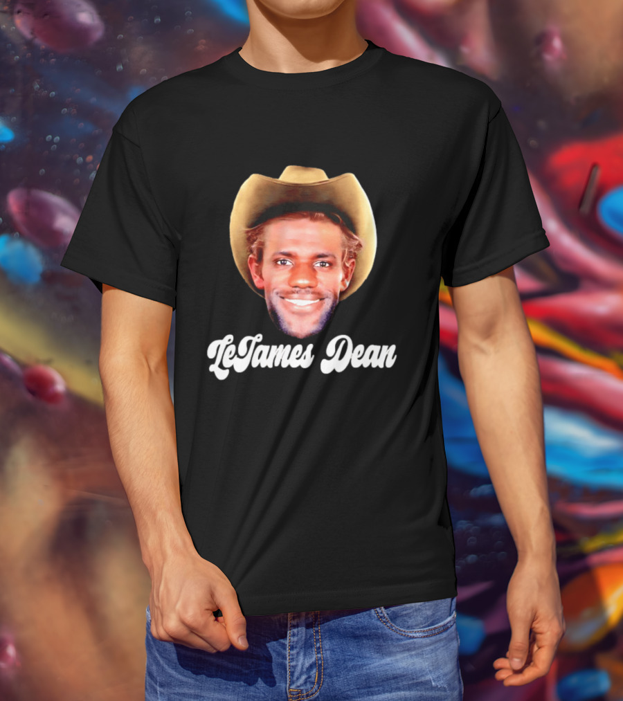 LeBron James LeJames Dean Cowboy Hat T-Shirt