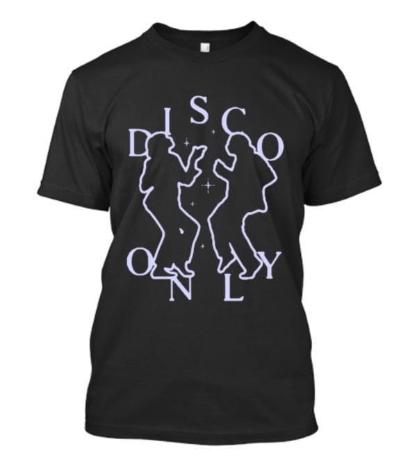 Disco Only Dancing 70s Nightclub Silhouette Retro Vibes T-Shirt