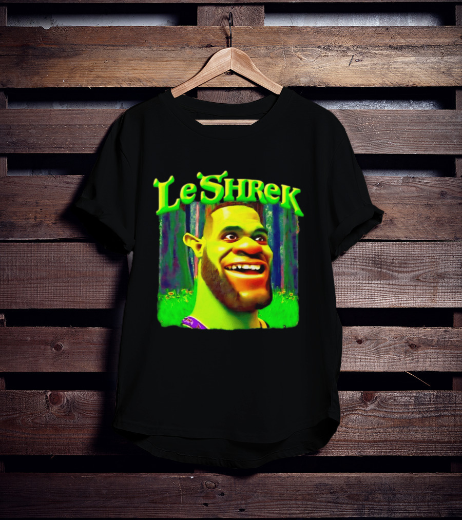 LeShrek LeBron James Philadelphia 76ers Basketball T-Shirt