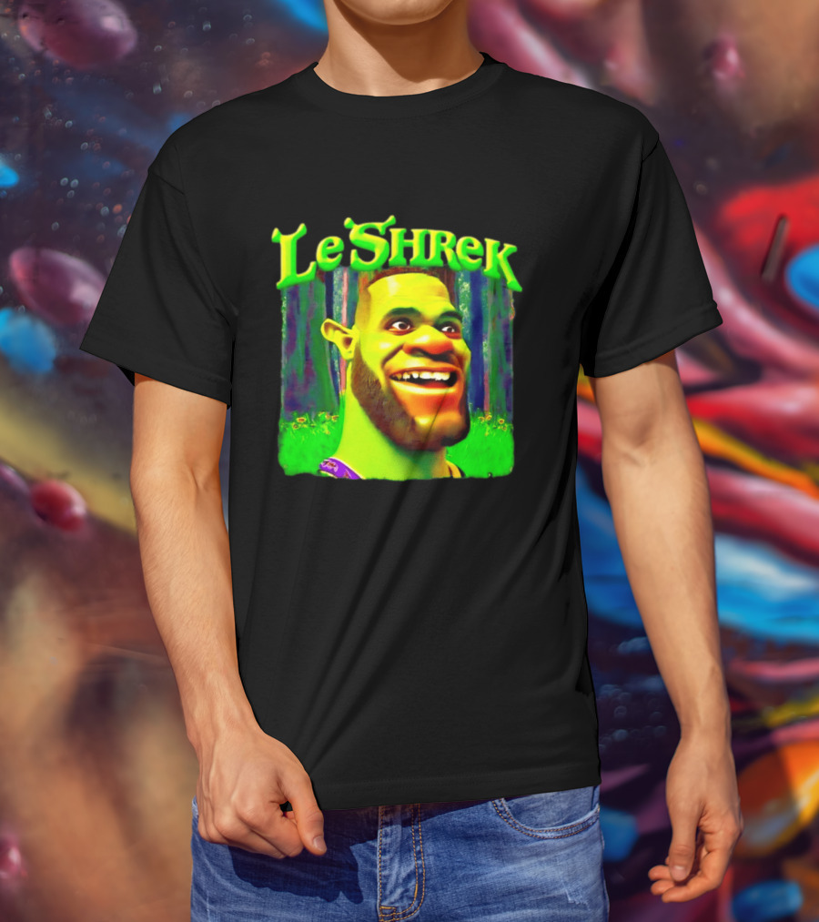 LeShrek LeBron James Philadelphia 76ers Basketball T-Shirt