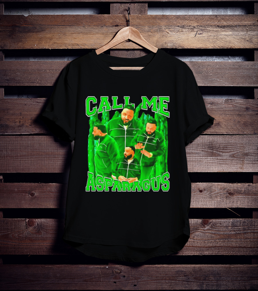 DJ Khaled Call Me Asparagus Music Producer Green Tracksuit T-Shirt