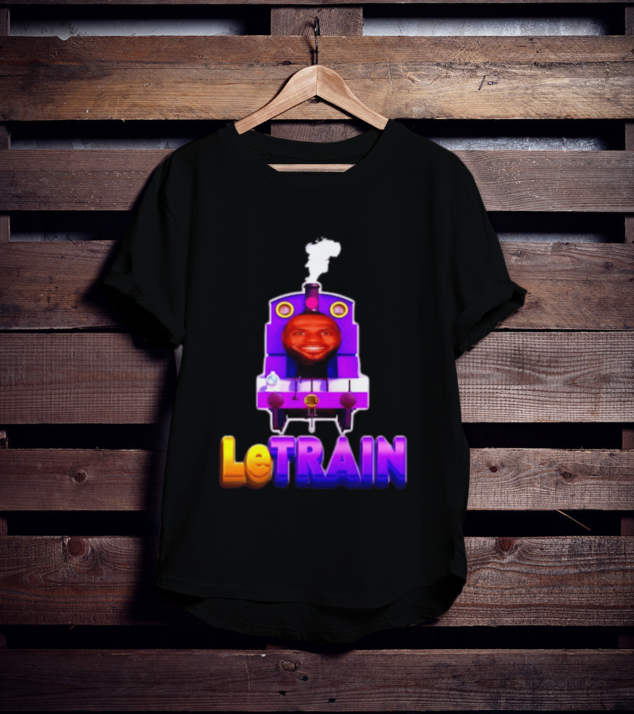 LeBron James LeTrain Meme With Philadelphia 76ers Concept T-Shirt