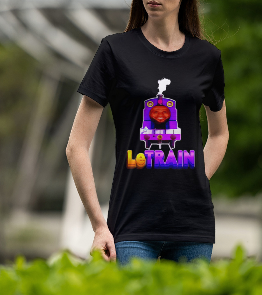 LeBron James LeTrain Meme With Philadelphia 76ers Concept T-Shirt