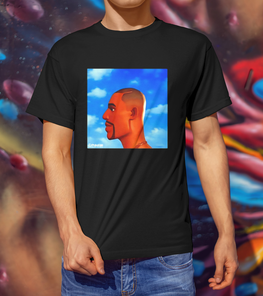 Drake For All The Dogs OVO Hip Hop Rap Album Sky Blue T-Shirt