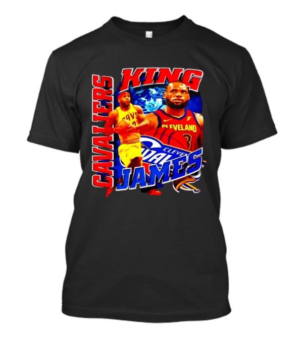 Cleveland Cavaliers King James LeBron Nike NBA Basketball Star T-Shirt