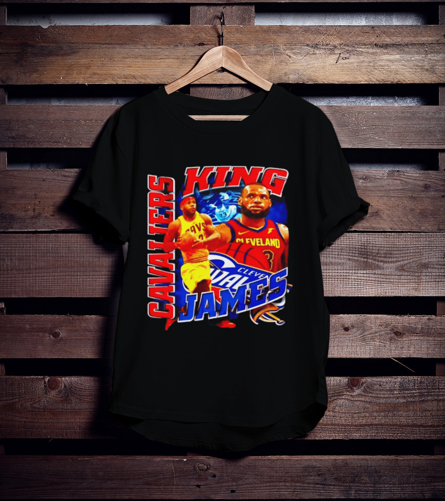 Cleveland Cavaliers King James LeBron Nike NBA Basketball Star T-Shirt