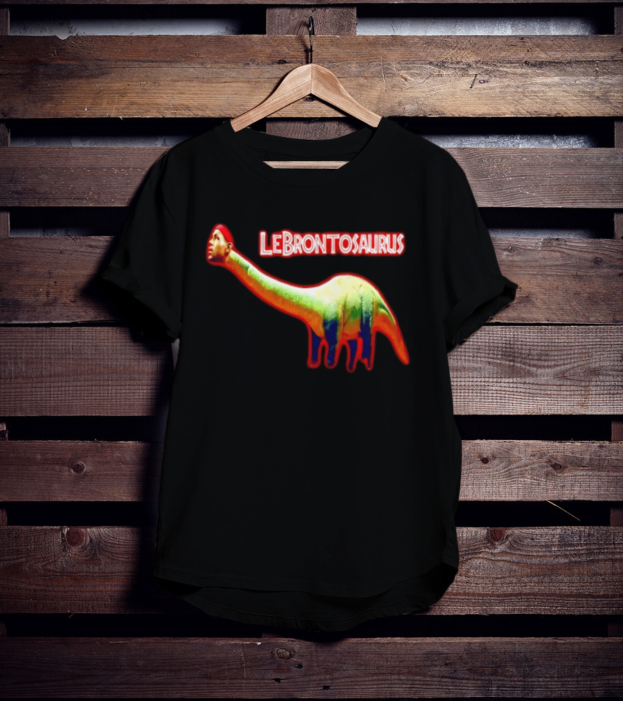 LeBrontosaurus Meme LeBron James Philadelphia 76ers T-Shirt