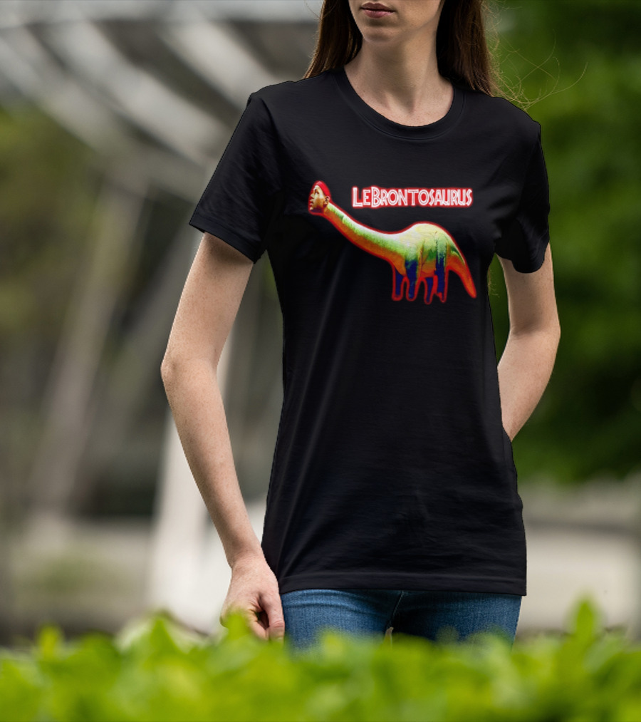LeBrontosaurus Meme LeBron James Philadelphia 76ers T-Shirt