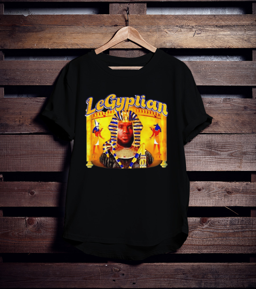 LeBron James LeGyptian Philadelphia 76ers Basketball Meme T-Shirt