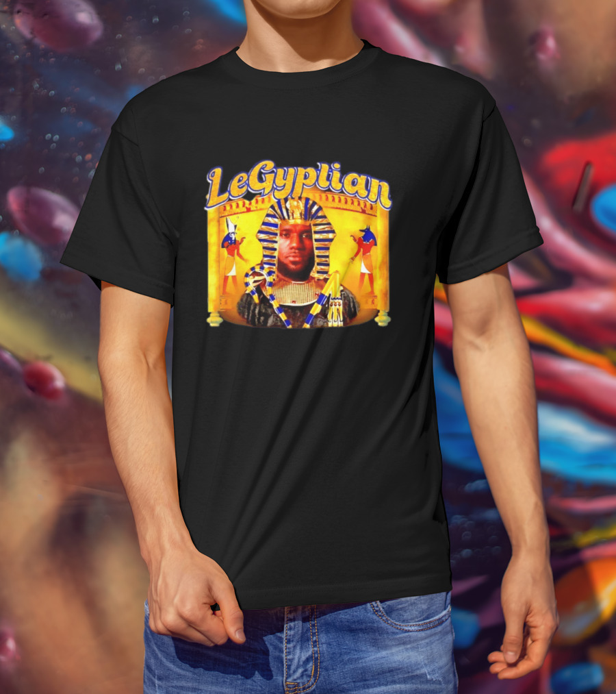 LeBron James LeGyptian Philadelphia 76ers Basketball Meme T-Shirt