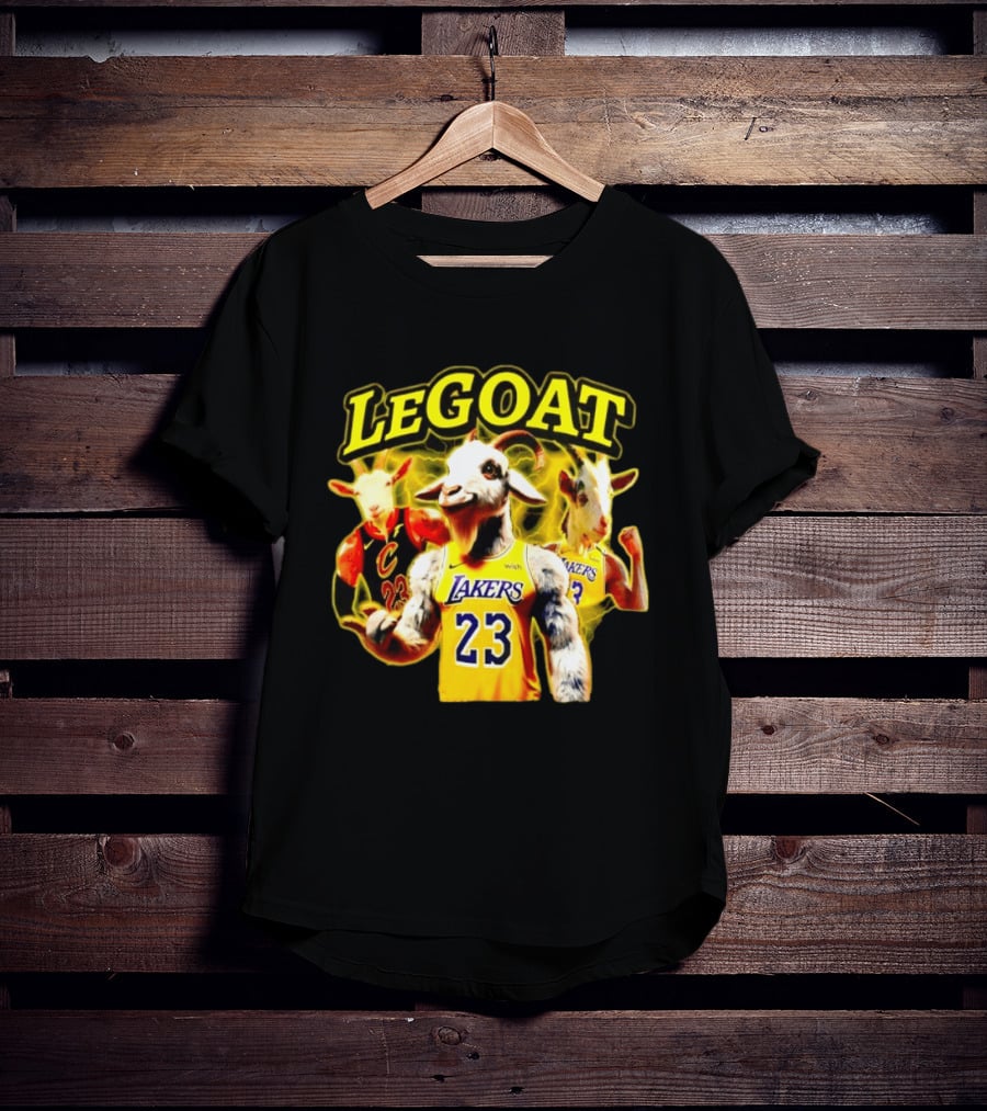 Legoat 23 LeBron James Lakers Cavaliers T-Shirt