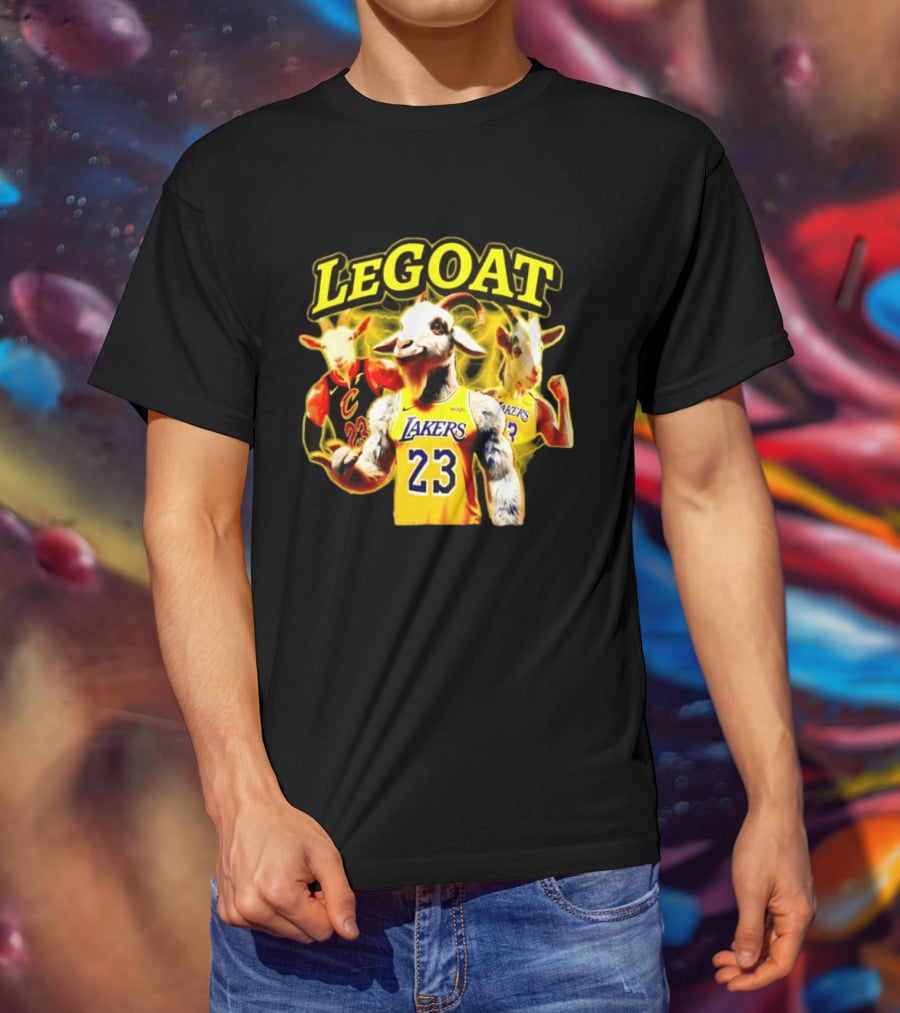Legoat 23 LeBron James Lakers Cavaliers T-Shirt