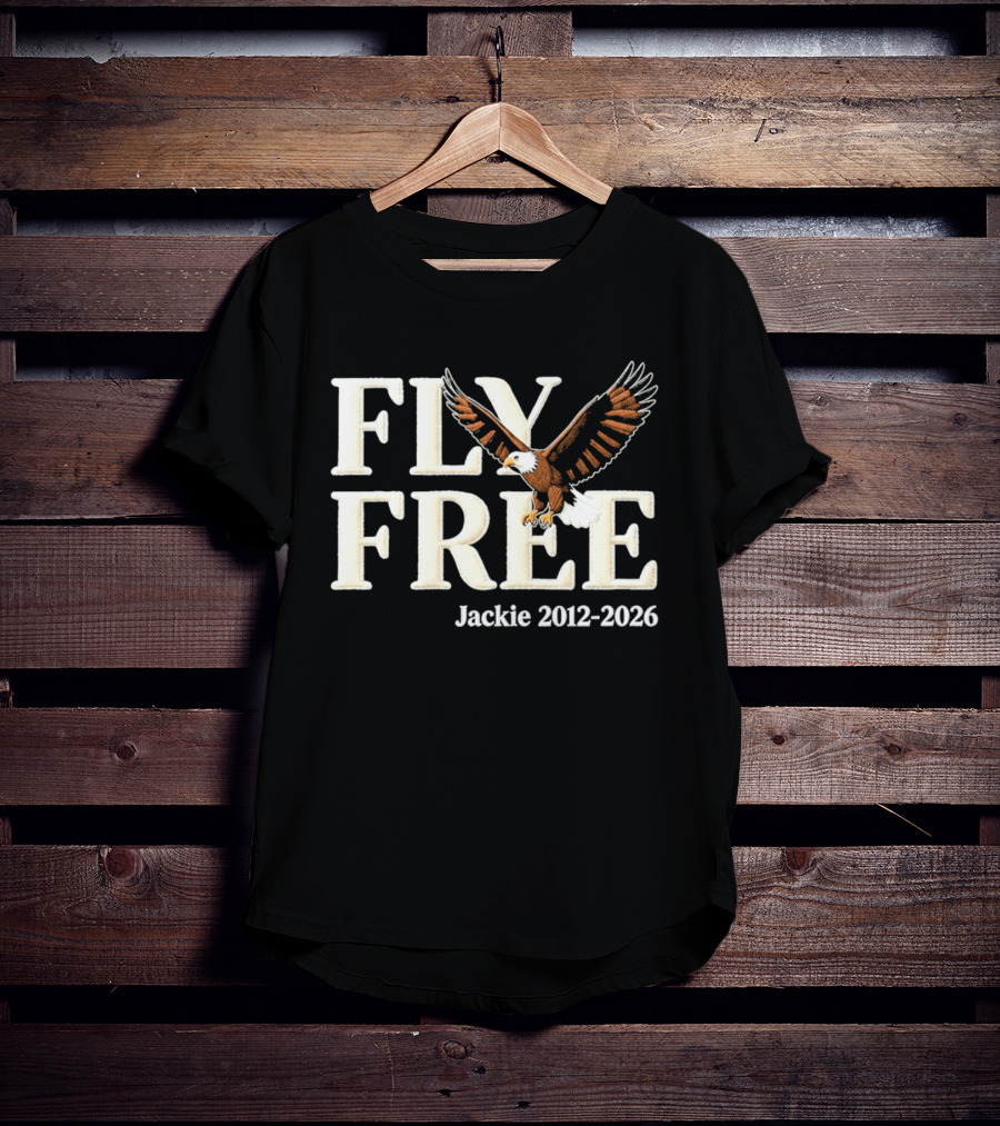 Fly Free Jackie 2012 2026 Soaring Eagle Freedom T-Shirt