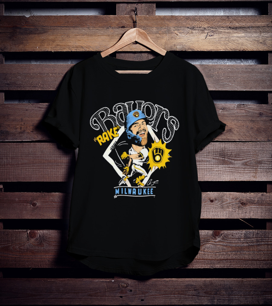 Milwaukee Bauers Rake Baseball Art 2026 T-Shirt