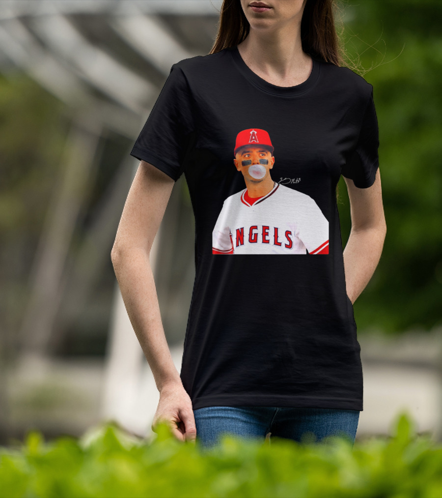 Zach Neto Los Angeles Angels 2026 MLB Season Bubblegum Moment T-Shirt