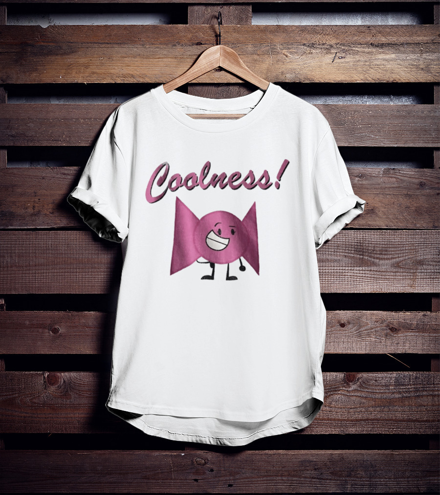 Coolness Bow Character From Battle For Dream Island T-Shirt