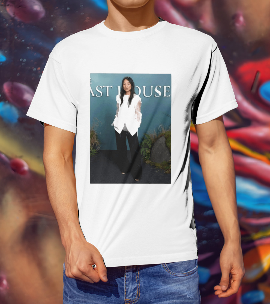The Last House Fashion Greta Lee The Row T-Shirt