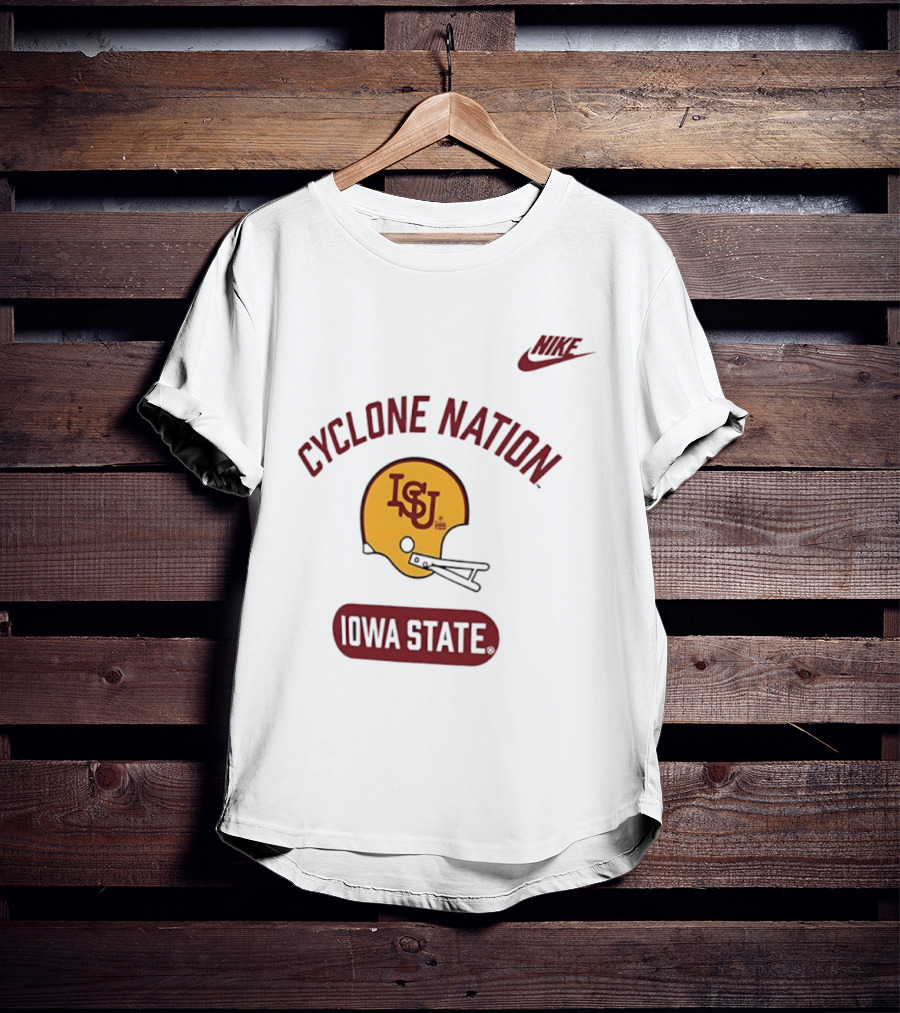 Cyclone Nation Iowa State ISU Football Nike T-Shirt