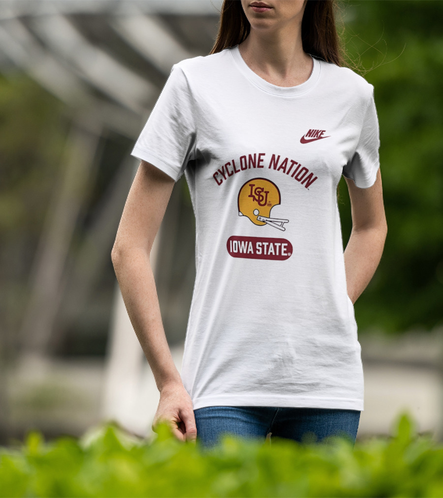 Cyclone Nation Iowa State ISU Football Nike T-Shirt