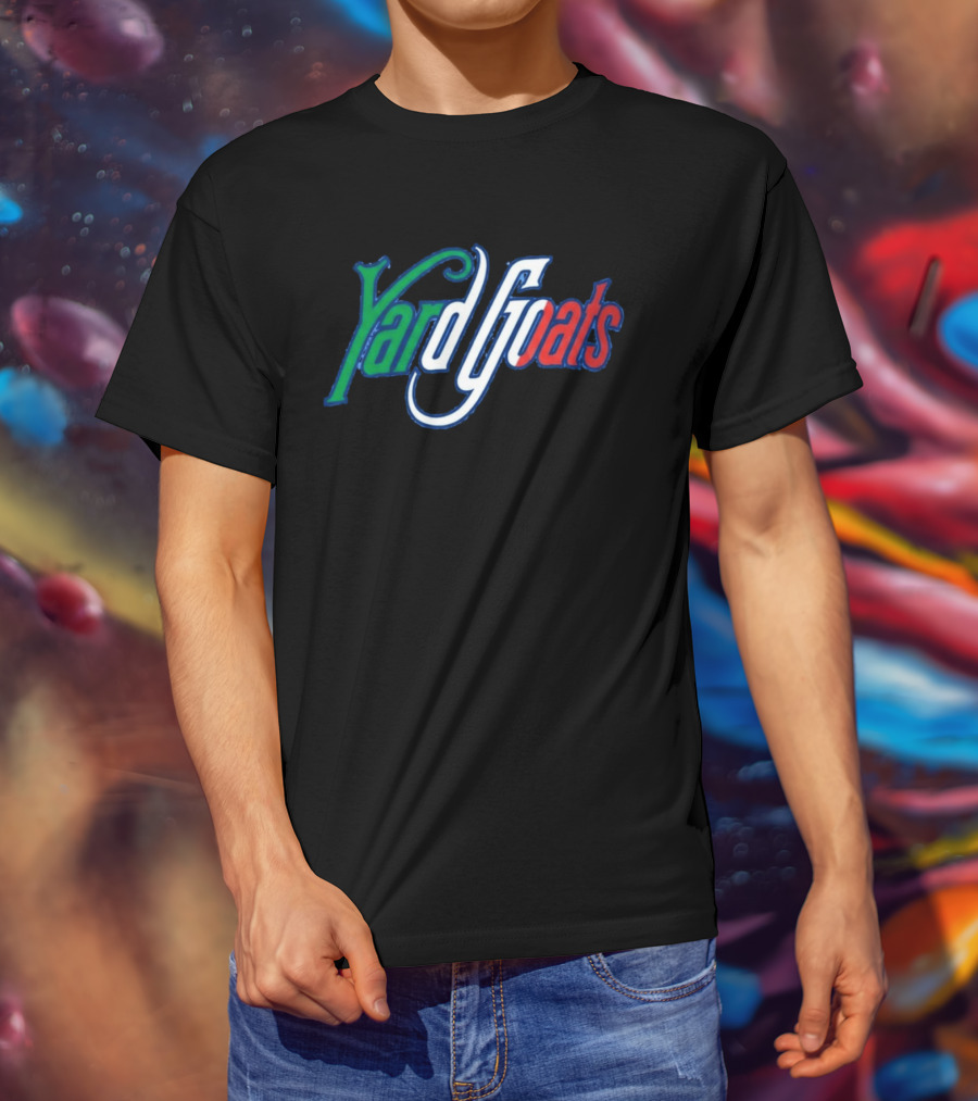 Hartford Yard Goats Green White Red Italian Heritage Night T-Shirt