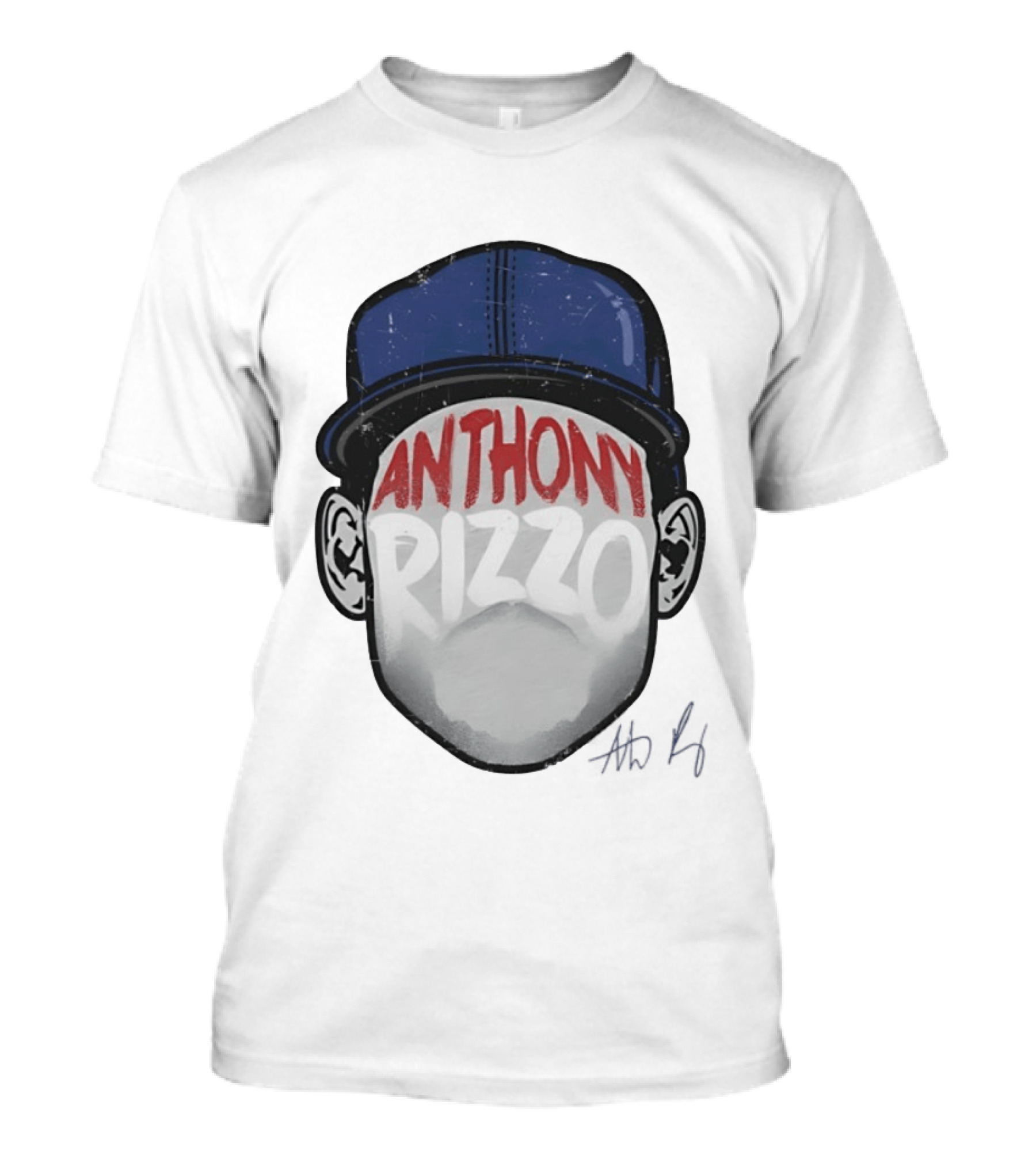 Anthony Rizzo Chicago Cubs Baseball Cap T-Shirt