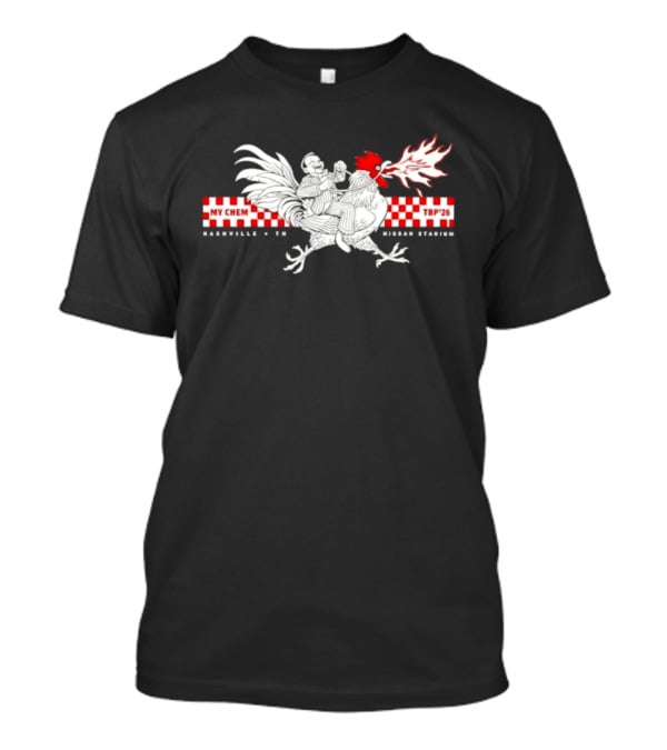My Chem TBP'26 Nashville TN Nissan Stadium Rooster T-Shirt