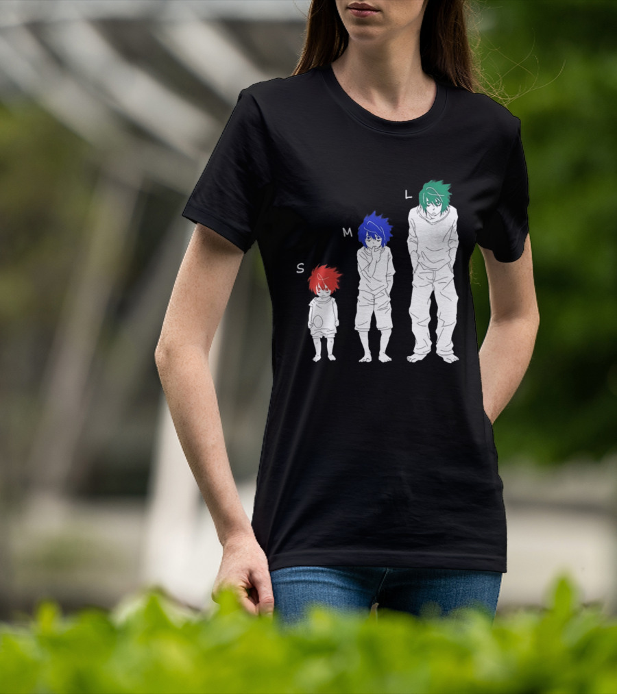 S M L Beyond Birthday Mello L Lawliet Colorful T-Shirt