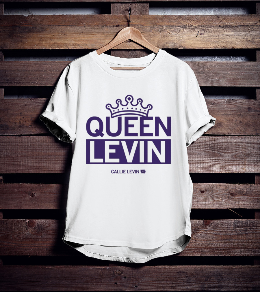 Queen Levin Callie Levin Iowa Hawkeyes Basketball Player T-Shirt