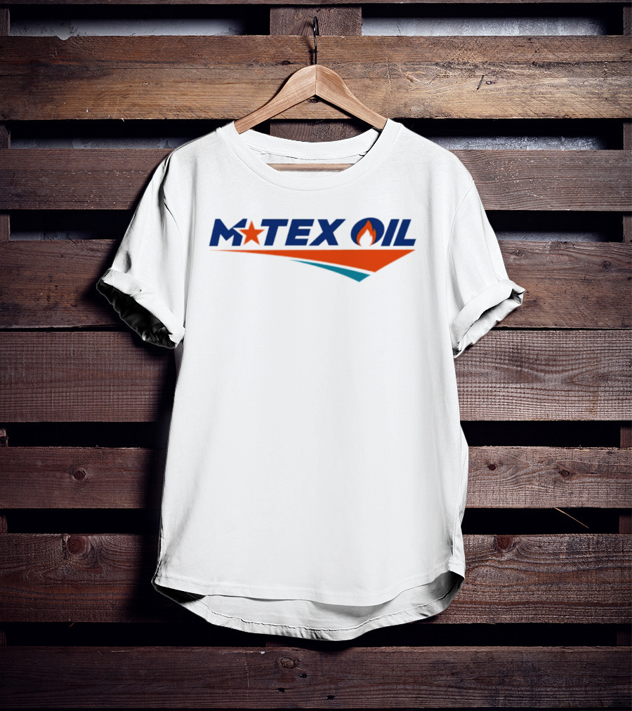 Matex Oil Gas Petroleum Brand Star Flame T-Shirt