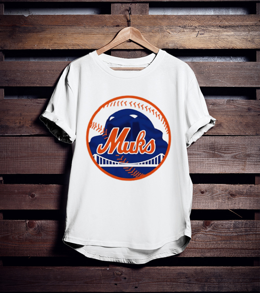 Muks New York Mets Baseball Team T-Shirt