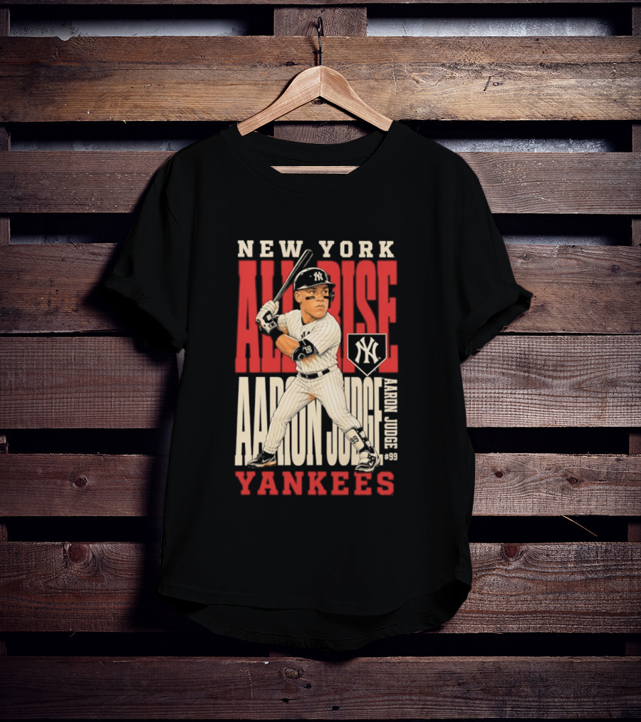 New York Yankees Aaron Judge 2026 Season Caricature T-Shirt