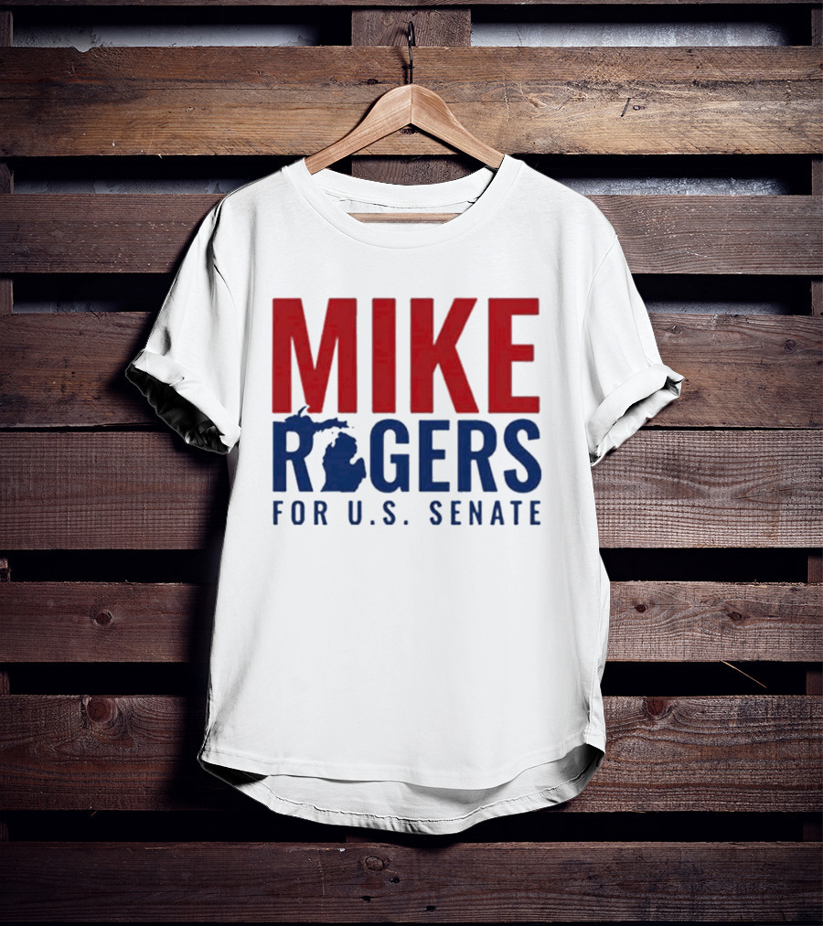 Mike Rogers Michigan For US Senate Election T-Shirt